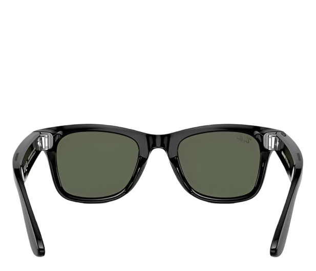 META Ray-Ban Wayfarer - Smart Glasses (Shiny Black/Green) 8056597988377 / meta - 1322491 - zdjęcie 4